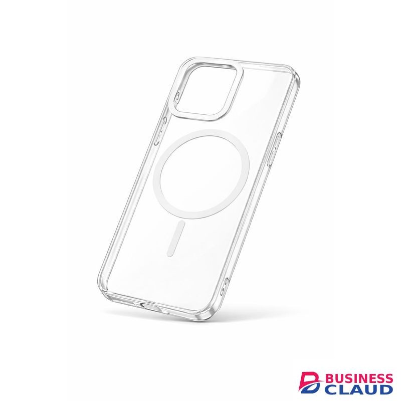 Electroplated Clear Transparent MagSafe Case for Infinix Hot 50i – Shockproof, Anti-Yellowing, Slim-Fit, Protective Cover
