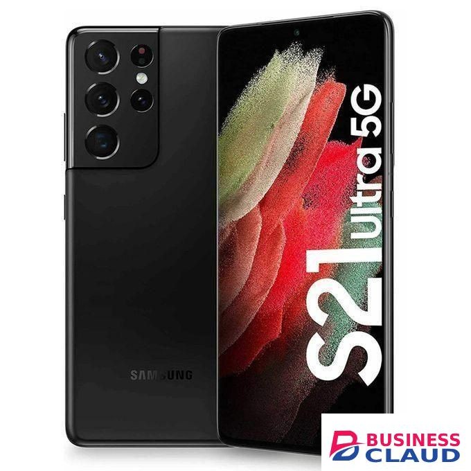 Samsung Galaxy S21 Ultra 5G 6.8" 128GB ROM -12GB RAM -Dual physical nano Sim plus E Sim - Phantom Black