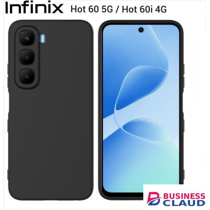 infinix hot 60i silicone soft back cover/Case nm6ye 5t334
