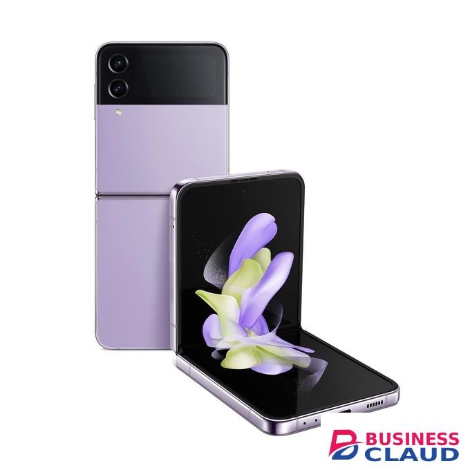 Samsung Galaxy Z Flip 4 5G- 256 GB ROM+8GB RAM -Duos One Physical One E Sim- Phantom Purple