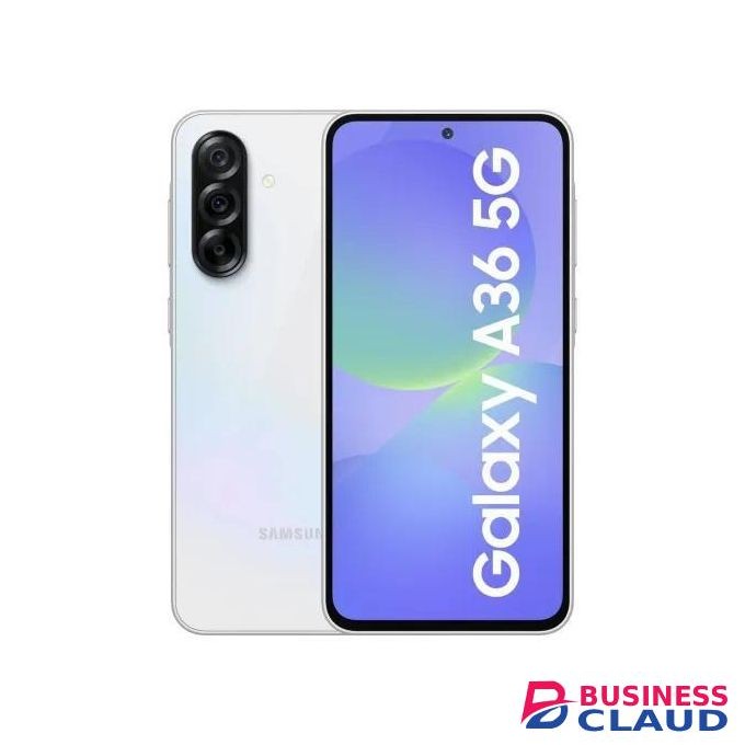 Samsung Galaxy A36 5G, 6.6", 256GB + 8GB RAM (Dual SIM), 50MP, 5000mAh - White+Gifts