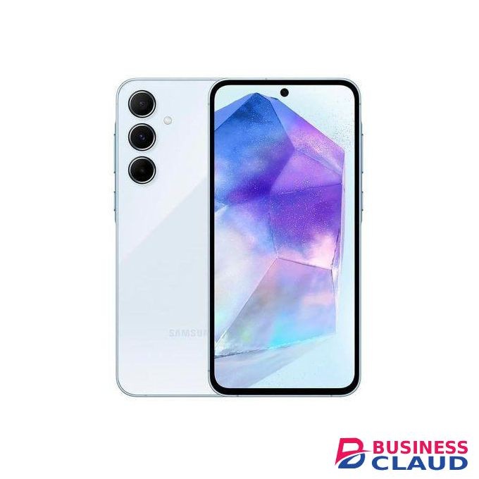 Samsung A55 5G, 6.6", 256GB ROM + 8GB RAM (Dual SIM), 5000mAh - Awesome Iceblue