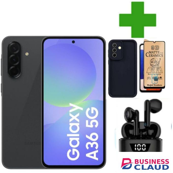 Samsung Galaxy A36 5G, 6.6", 128GB + 6GB RAM (Dual SIM), 50mAh, 5000mAh I12 BUDS