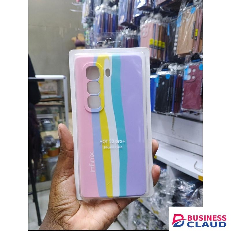 Silicon Infinix hot 50 pro plus fancy phone case