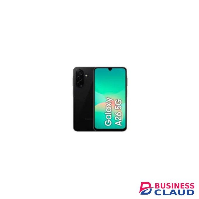 Samsung Galaxy A26 5G, 6.7'' 6GB RAM + 128GB ROM, 50MP, Dual Sim -Black Earpods+Adapter+Cover