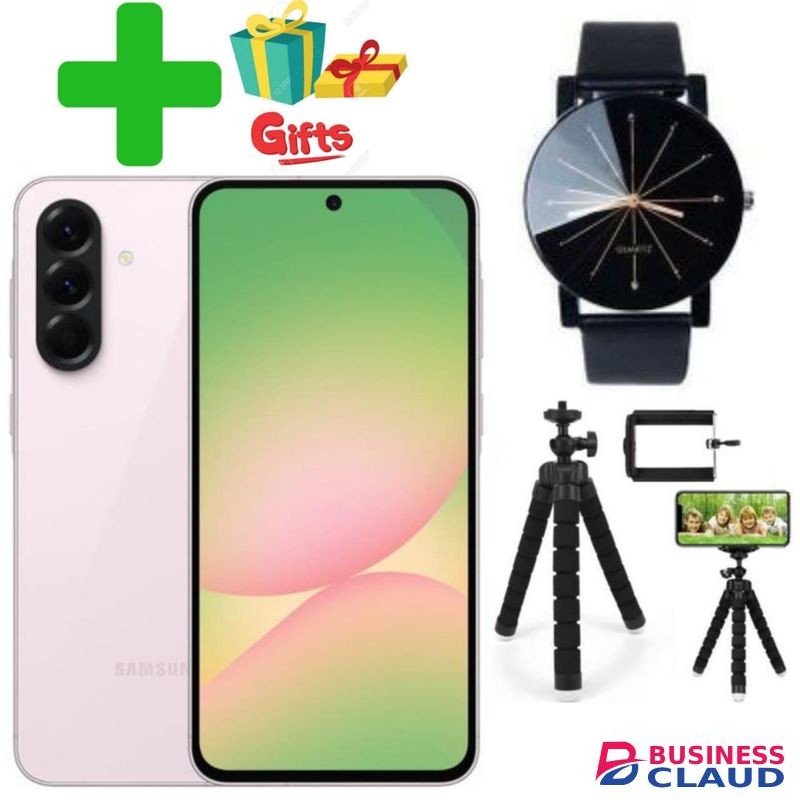 Samsung Galaxy A56 5G 6.6 " RAM 8GB + 256GB ROM (Dual SIM), 5000mAh+GIFTS WEB WATCH,TRIPOD