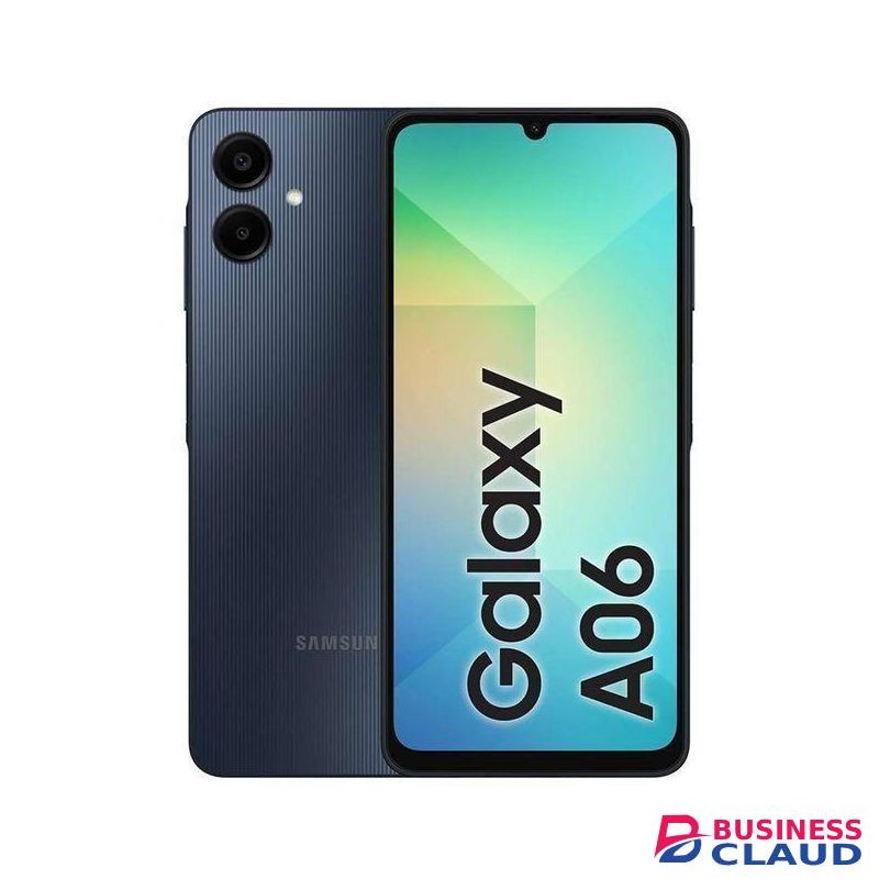 Samsung Galaxy A06, 6.7", 64GB ROM + 4GB RAM, 5000mAh, 50MP Camera, Dual SIM - Black