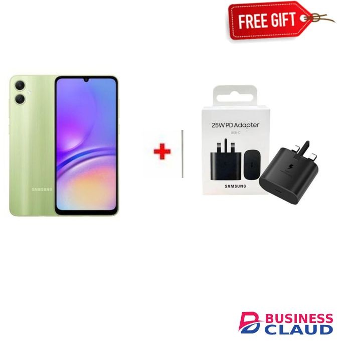 Samsung Galaxy A05, 6.7'' 4GB RAM + 64GB ROM (Dual Sim) 50MP Camera, 5000mAh +Free Gifts