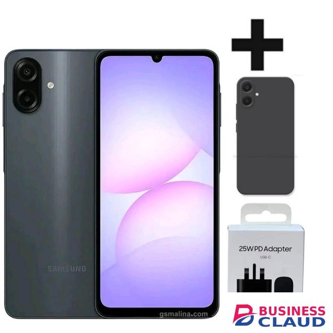 Samsung A07 DISPLAY 6.7 INCHES 4GB RAM + 128GB ROM DUAL SIM PLUS ADAPTER COVER