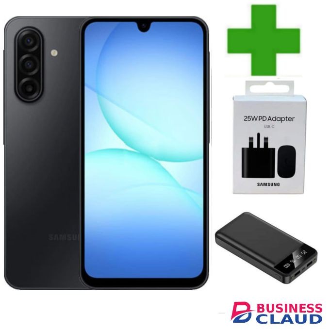 Samsung GALAXY A17, 6.7'' HD+, 6GB RAM + 128GB ROM, DUAL SIM, 50MP, 5000mAh ADAPTER P.BANK