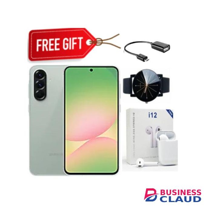 Samsung Galaxy A56 5G, 6.7", 256GB ROM + 8GB RAM (Dual SIM), 5000mAh,Awesome Olive + FREE GIFTS