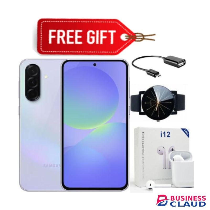 Samsung Galaxy A36 5G, 6.6", 128GB + 6GB RAM (Dual SIM), 50mAh, 5000mAh - Lavender+Free Gifts