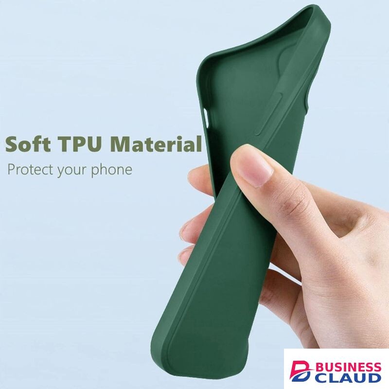 Green Soft Silicone Slim Smooth Phone Case Cover for Infinix Hot 30 Play