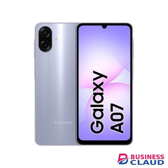 Samsung Galaxy A07, 6.7", 4GB RAM + 64GB RM (Dual SIM), 5000mAh, Light Violet + Smart Watch ,Phone Cover & Airpods,,
