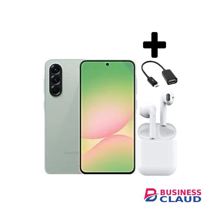 Samsung Galaxy A56 5G, 6.7", 256GB ROM + 8GB RAM (Dual SIM), 5000mAh, Awesome Olive+Gifts