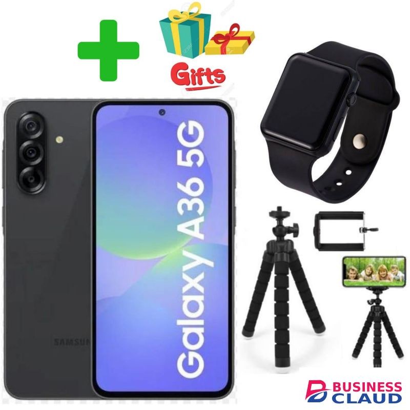 Samsung GALAXY A36 5G 6.7 DISPLAY 8GB RAM + 256 ROM 5000Mah BATTERY DUAL SIM.+GIFTS LED WATCH