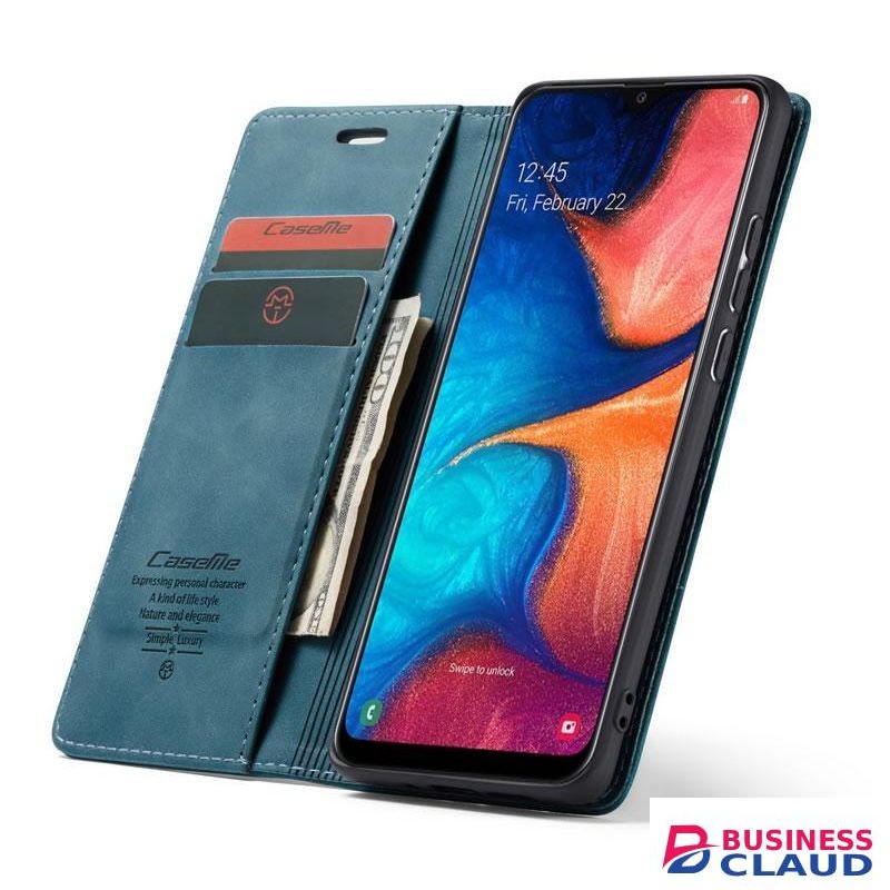 CaseMe Premium Vintage Leather Wallet Case for Infinix Hot 40 i – Elegant PU Leather, Card Holder, Zipper Coin Pocket & Secure Magnetic Closure