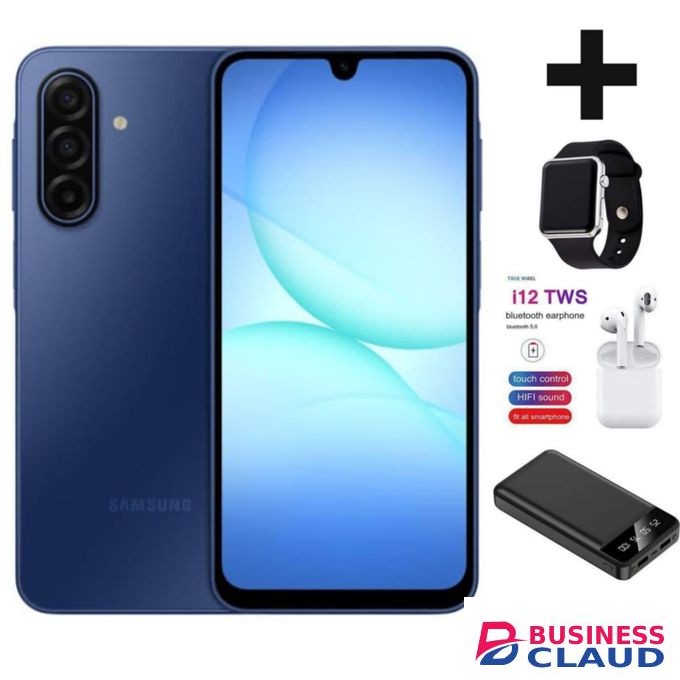 Samsung GALAXY A17, 6.7'' HD+, 6GB RAM + 128GB ROM, DUAL SIM, 50MP, 5000mAh P.BANK WATCH