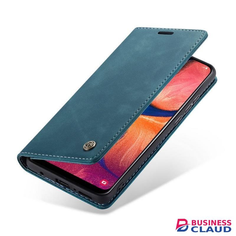 CaseMe Premium Vintage Leather Wallet Case for Infinix Hot 50 pro+ – Elegant PU Leather, Card Holder, Zipper Coin Pocket & Secure Magnetic Closure