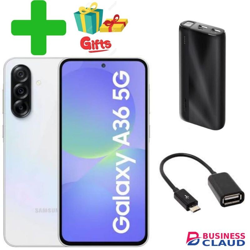 Samsung GALAXY A36 5G 6.7 DISPLAY 8GB RAM + 256 ROM 5000Mah BATTERY DUAL SIM,+GIFT,POWER BANK