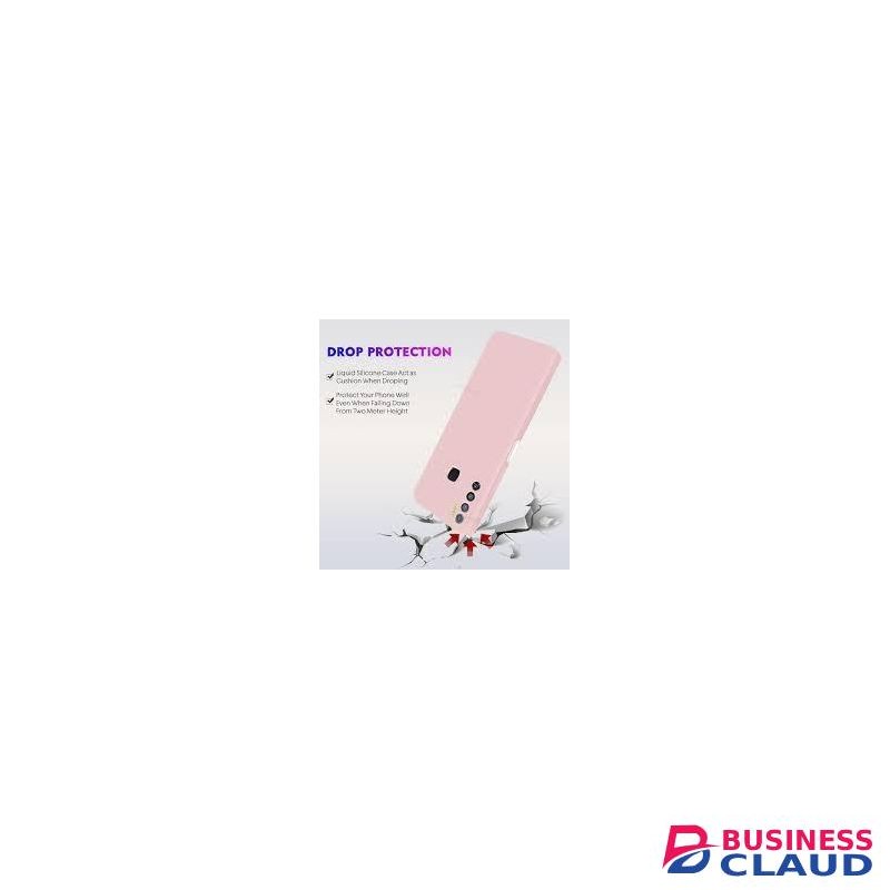 Silicon phone case infinix Hot 9 pink