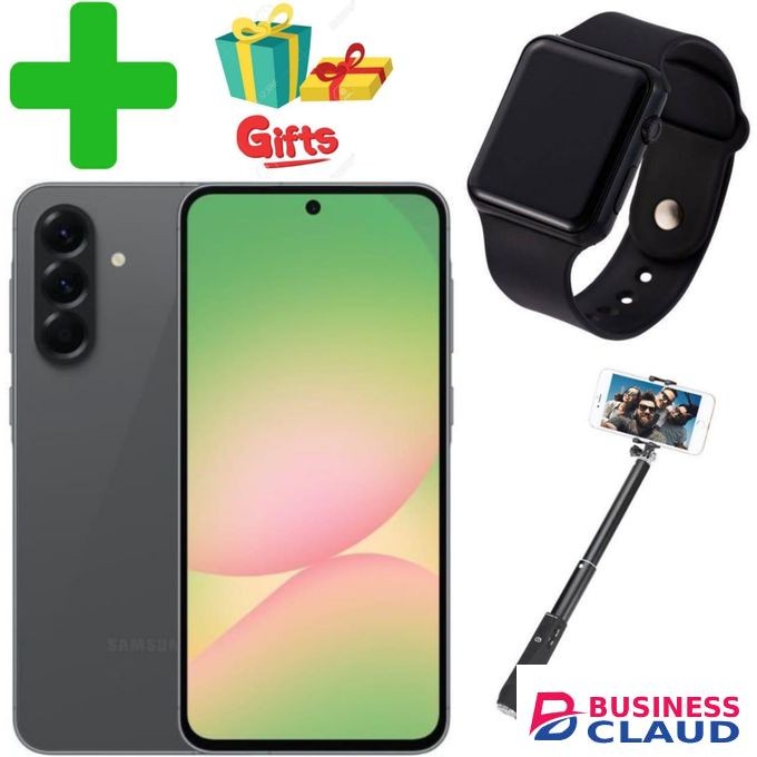 Samsung Galaxy A56 5G 6.6 " RAM 8GB + 256GB ROM (Dual SIM), 5000mAh +GIFTS LED WATCH,SELFIE STICK