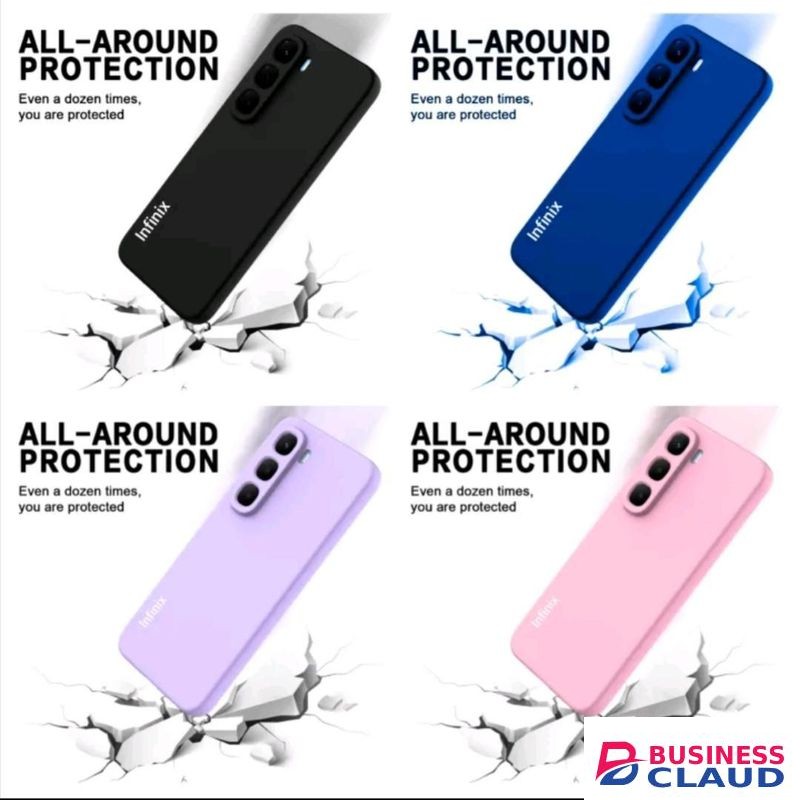 Infinix Hot 60 Pro Original liquid Silicone Phone case/Cover