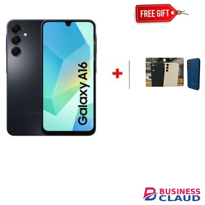 Samsung GALAXY A16, 6.7'' HD+, (6GB RAM + 128GB )ROM, DUAL SIM, 50MP, 5000mAh + Free Gift (Cover)