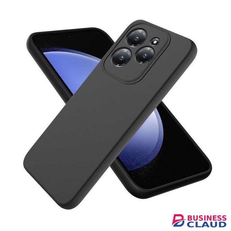 Infinix Hot 40 Pro Black Soft Silicone TPU Phone Cover Case