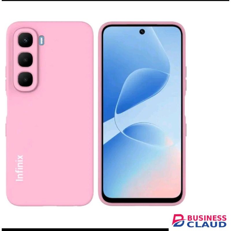 Infinix Hot 60i Original Premium Silicone Phone Case/cover_pink