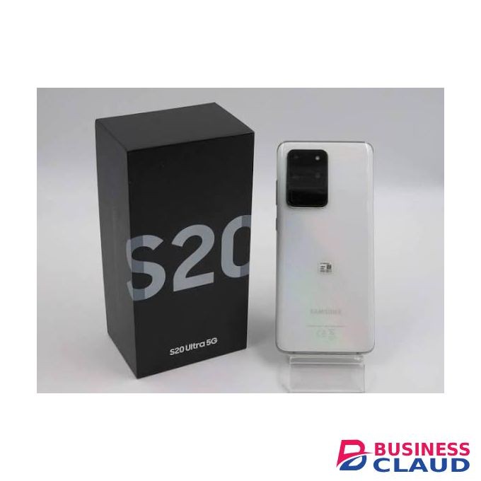 Samsung White EX UK Galaxy S20 Ultra, 5G 12GB Ram, 256GB Rom