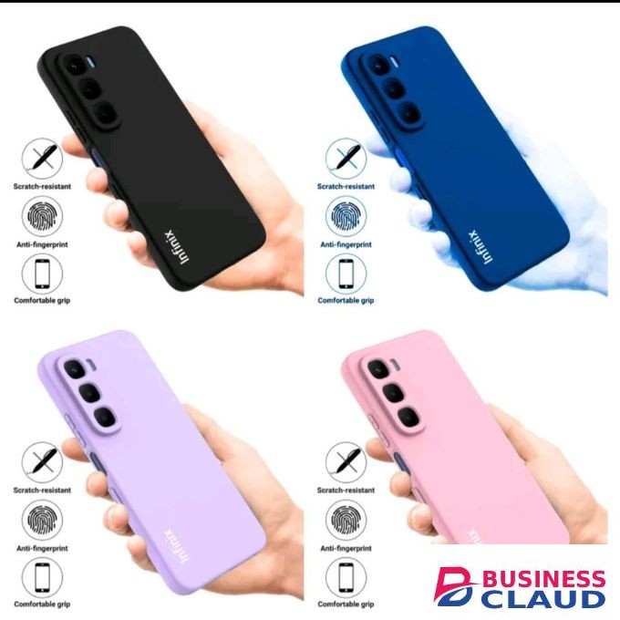 Infinix Hot 60 Pro Plus (+)Original Premium Silicone Phone Case/cover_pink