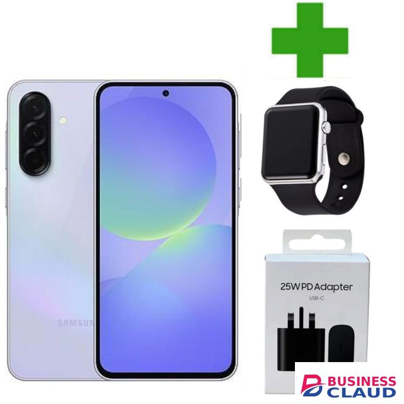 Samsung Galaxy A36 5G, 6.6", 128GB + 6GB RAM (Dual SIM), 50mAh, 5000mAh COVER ADAPTER LED WATCH