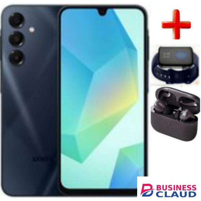 Samsung GALAXY A16, 6.7'' HD+, 4GB RAM + 128GB ROM, DUAL SIM, 50MP Camera,5000mAh Battery+WATCH+EARPODS.