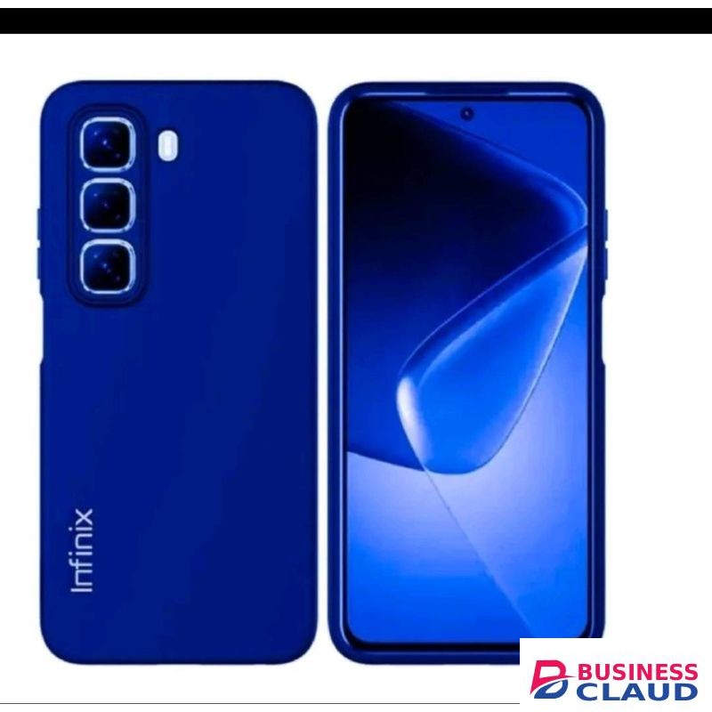 Infinix Hot 60 Pro Plus (+)Original Premium Silicone Phone Case/cover_Bue