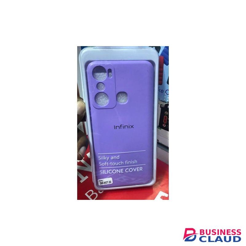 Infinix HOT 20i Good Quality Silicone Cover / Case
