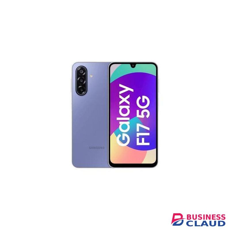Samsung Galaxy F17 5G, 6.7", 128GB ROM + 4GB RAM (Dual SIM), 5000mAh, Violet + Led Watch & Charging Adapter