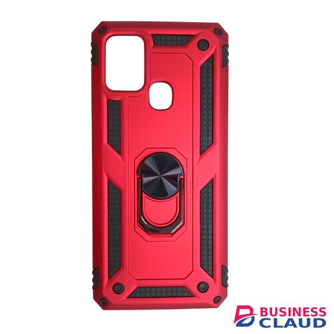 Back Cover For Infinix Hot 10 Lite - Red/Black