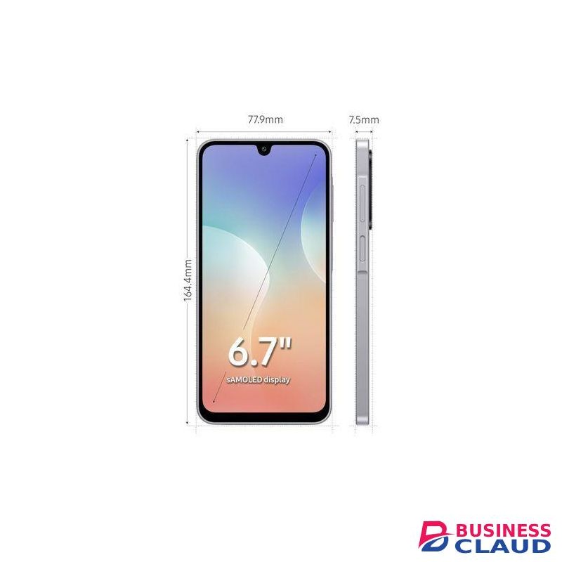 Samsung Galaxy M17 5G, 6.7", 128GB + 6GB RAM (Dual SIM), 5000mAh, Moonlight Silver