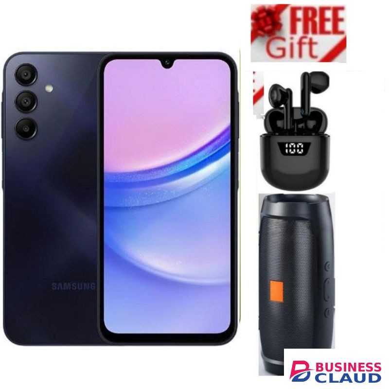 Samsung Galaxy A15, 6.5'' Display, 6GB RAM + 128GB ROM (Dual Sim) 50MP, 5000mAh+BDS SP