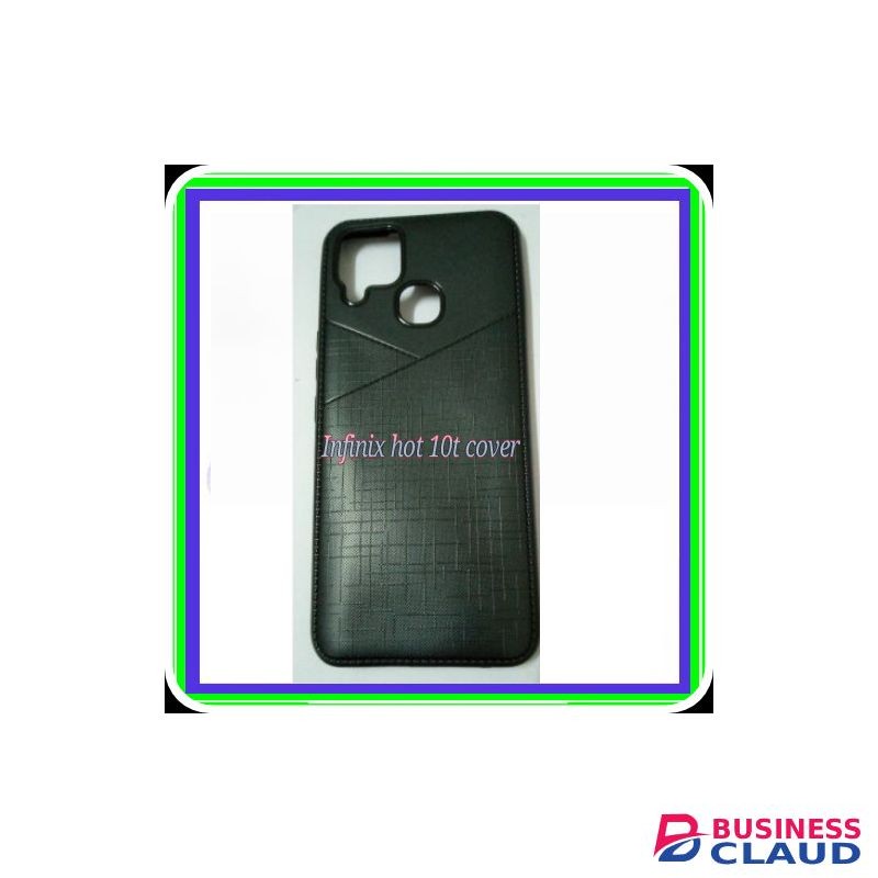 Back Cover For Infinix Hot 10t-Black