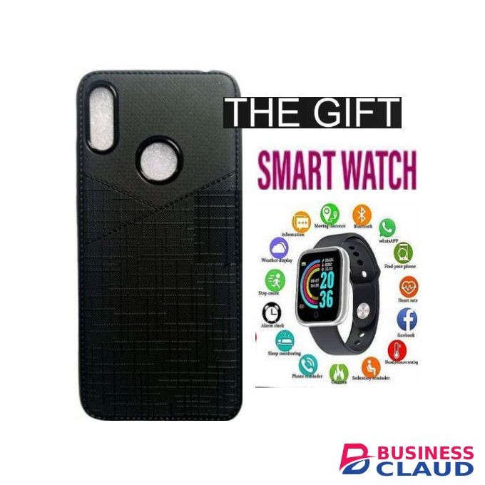COVER FOR Infinix Hot 8 Lite + Smart Watch