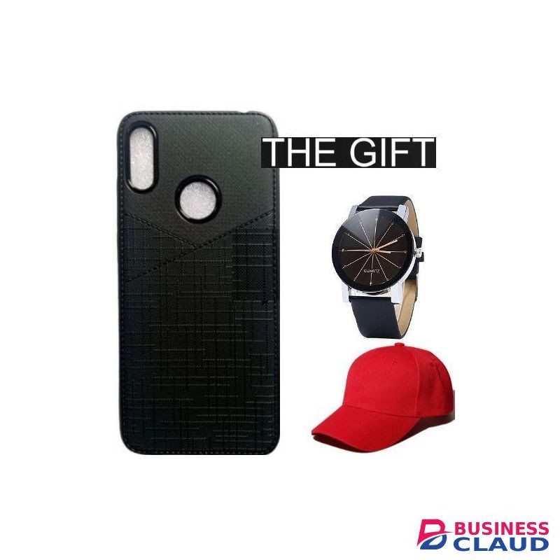 COVER FOR Infinix Hot 8 Lite + Watch + Cap