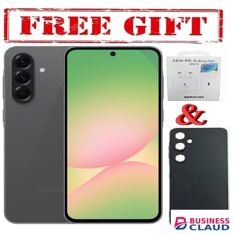 Samsung Galaxy A56 5G 6.6 " RAM 8GB + 256GB ROM (Dual SIM), 5000mAh COMES WITH FREE GIFTS (C TO C HEADER + SILICONE COVER ) FOR YOU