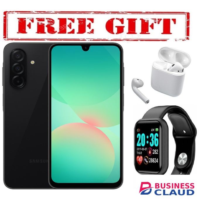 Samsung Galaxy A26 5G, 6.7'' 6GB RAM + 128GB ROM, 50MP, Dual Sim COMES WITH FREE GIFTS ( AIRPODS + SMART WATCH) FOR YOU