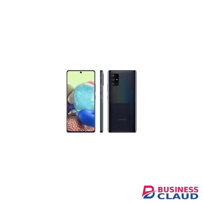 Samsung Galaxy A71 128GB 8GB RAM, 6.7 inches, Dual Sim, onscreen fingerprint, 4500 mAh, black