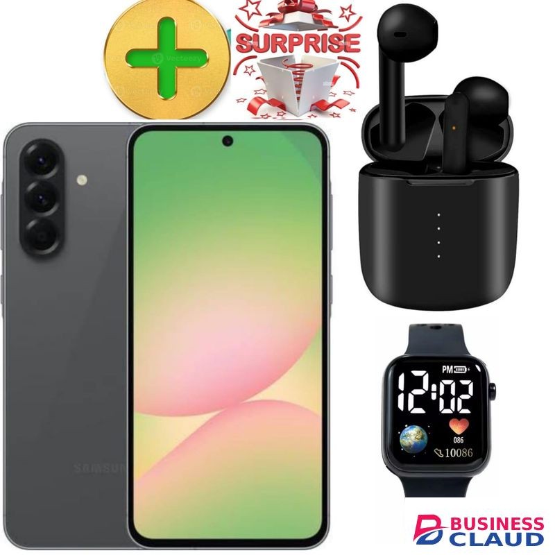 Samsung Galaxy A56 5G, 6.7", 256GB + 8GB RAM (Dual SIM), 5000mAh, Awesome give aways(LED WATCH,I12 EARPODS)+24 MONTHS WARRANTY.