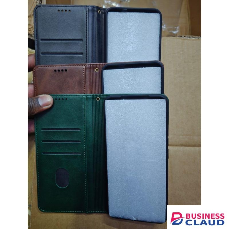 Black Infinix Hot 60i Flip cover/Case