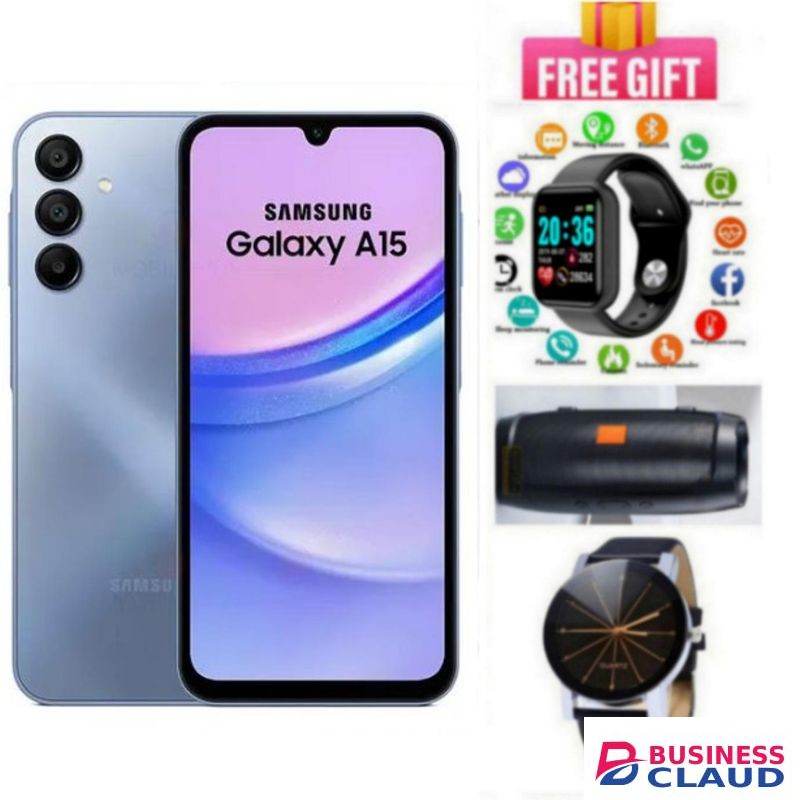 Samsung Galaxy A15, 6.5'' Display, 6GB RAM + 128GB ROM (Dual Sim) 50MP, 5000mAh+WW SP SW