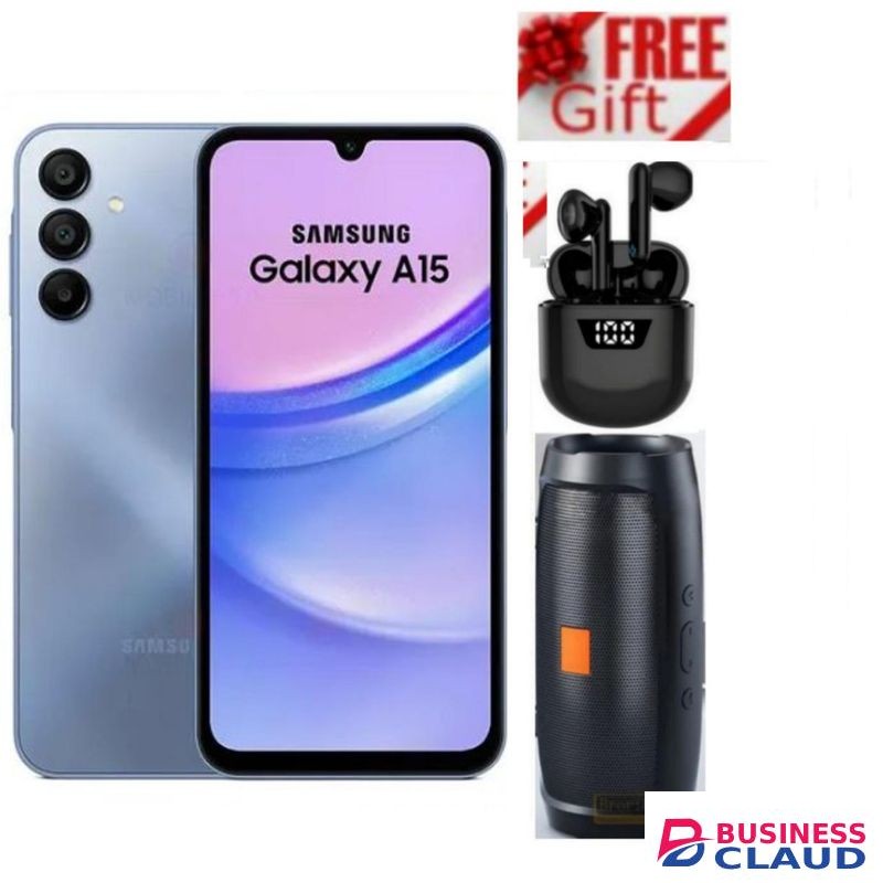 Samsung Galaxy A15, 6.5'' Display, 6GB RAM + 128GB ROM (Dual Sim) 50MP, 5000mAh+BDS